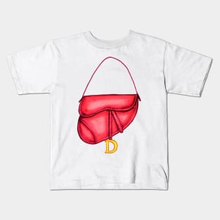 Red Women's Bag Kids T-Shirt